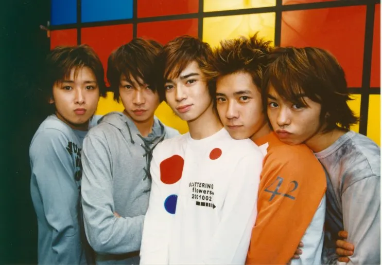 「嵐」早期青春少年模樣。翻攝ARASHI IG
