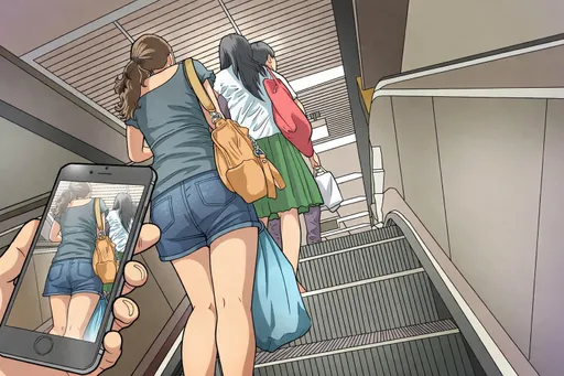 男子在百貨公司疑偷拍女子腿部！夜市逛街又尾隨　老公報警告他性騷擾