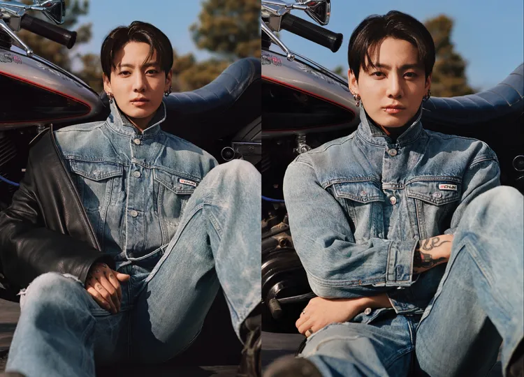 田柾國親自演繹Jung Kook for Calvin Klein限量聯名系列。品牌提供
