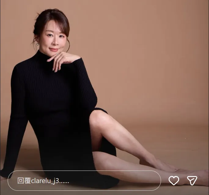 路永佳近日分享一系列性感美照，大方展現不同於以往的成熟魅力。翻攝自路永佳IG
