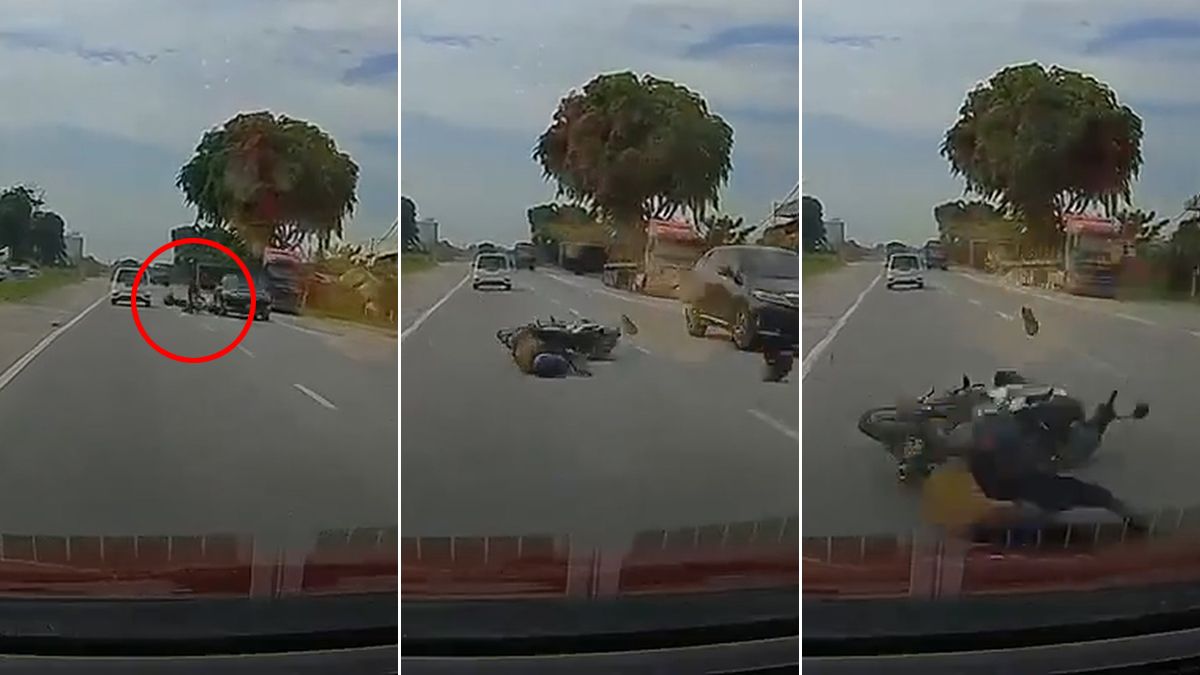奪命影片|超車失誤變追撞 18歲騎士摔對向「馬上被撞死」