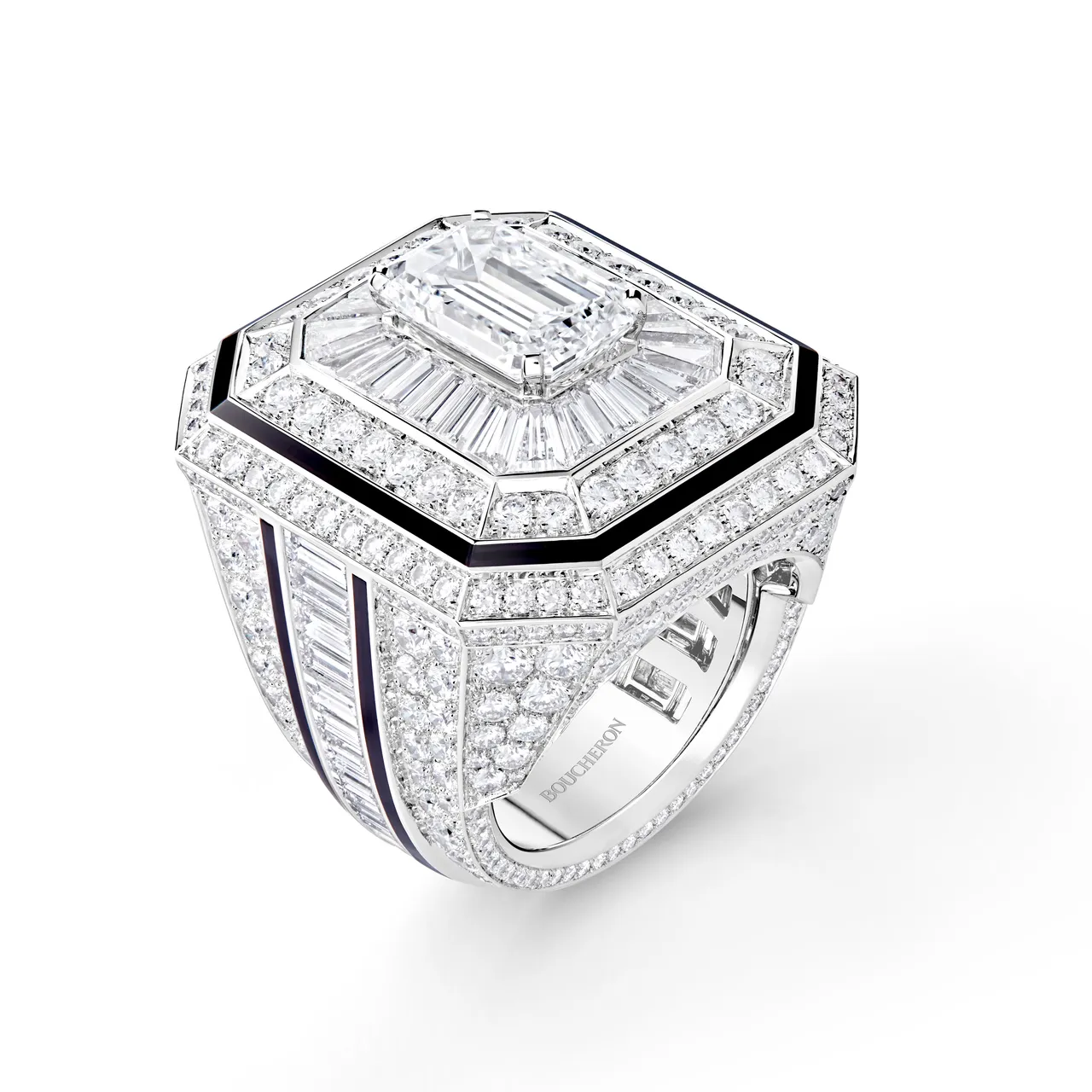 BOUCHERON高級珠寶系列The Address戒指。品牌提供