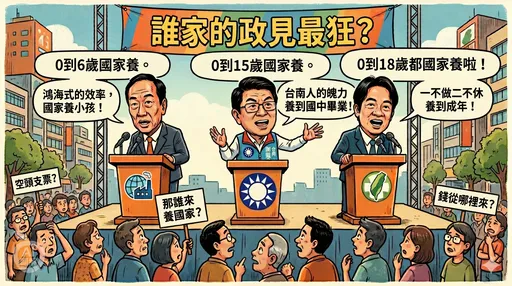AI圖解｜國家養最終仍是自己養