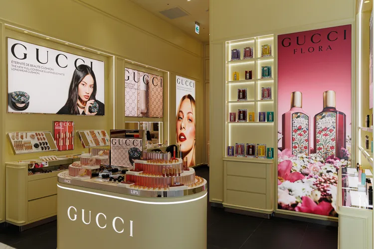 GUCCI Beauty台中漢神專櫃。品牌提供