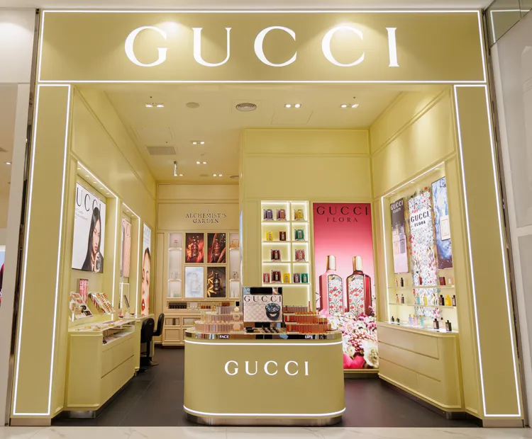 GUCCI Beauty台中漢神專櫃。品牌提供