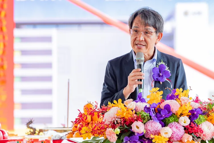 日月光高雄廠 洪松井執行副總。公司提供