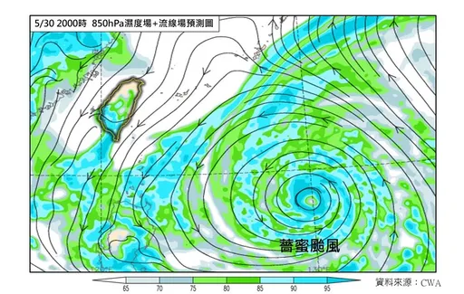 專家估薔蜜挑戰「中颱上限」　這2天恐掀4米長浪！