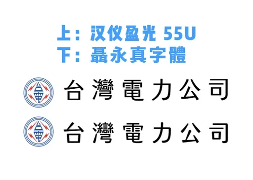 聶永真台電作品激似字體「漢儀盈光」　AI：相似度高達90％