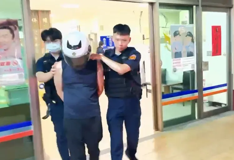 王男依法移送偵辦。翻攝畫面