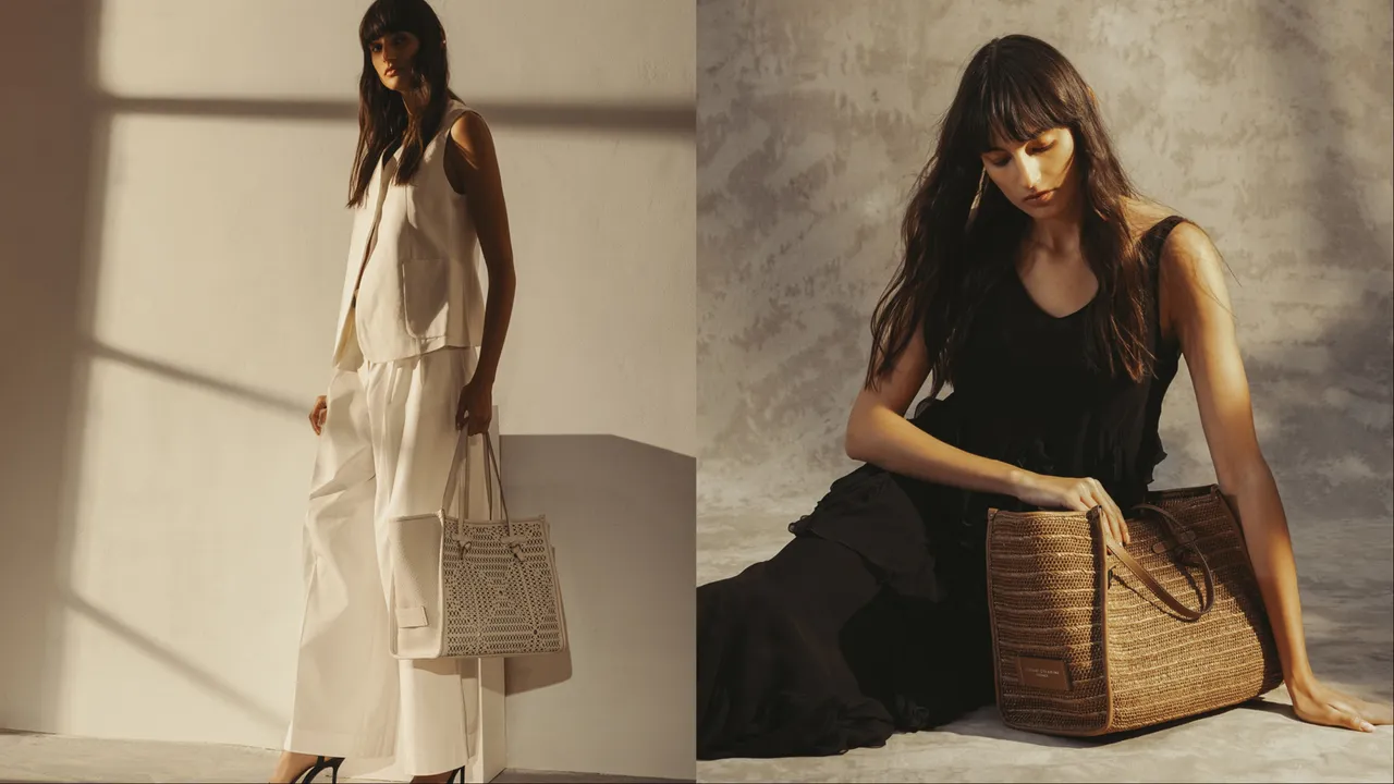 Gianni Chiarini Marcella托特包系列推出豐富材質選擇。品牌提供