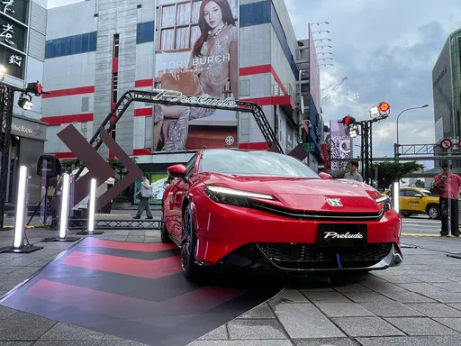 Honda Prelude信義區戶外展演登場　預計6月在台上市