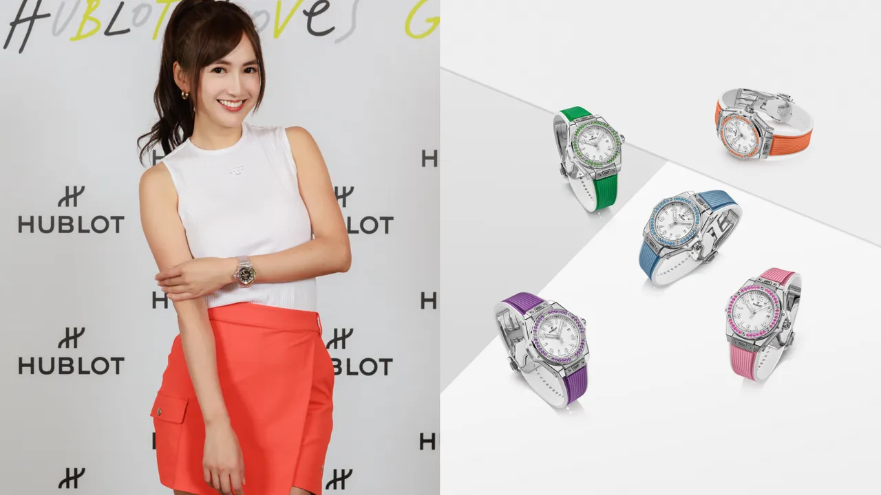 女星翁滋蔓今日現身Hublot Big Bang One Click系列新品發表。品牌提供
