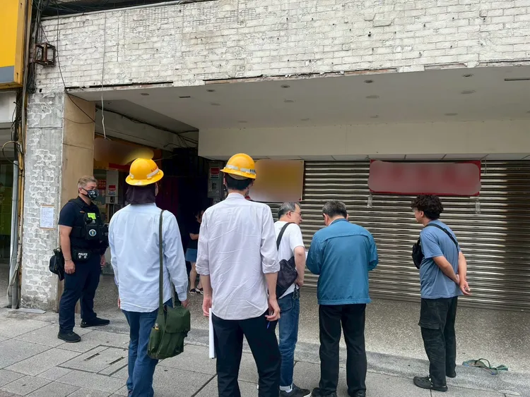 相關單位強制執行斷水電。翻攝畫面