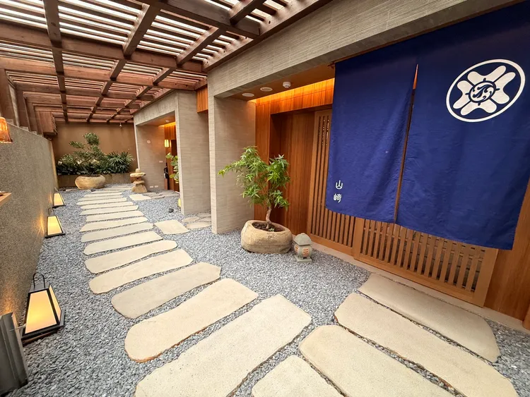 進門如日本傳統庭院。陳揚盛攝