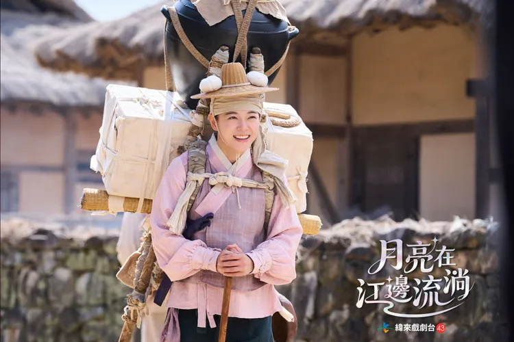 金世正首度演古裝劇壓力大，坦言結束工作後喜歡小酌紓壓。緯來戲劇台提供