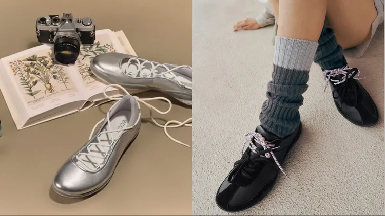 BIOM LITE TR系列推出綁帶款、窄版運動鞋2種時髦輪廓。品牌提供