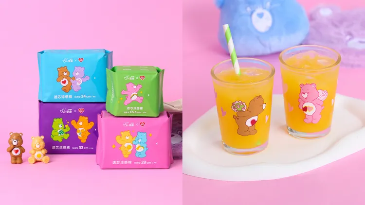 愛康可愛連動Care Bears　明星涼感棉、私沐巾換上療癒彩虹裝