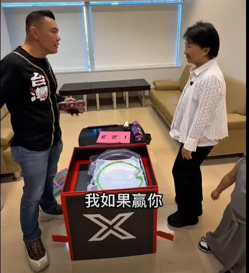 盧秀燕和他PK戰鬥陀螺賭「選總統」   江和樹：希望2028能夠政黨輪替