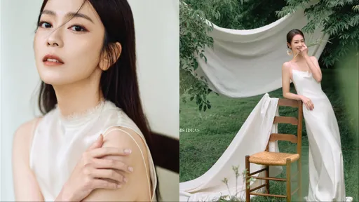 周渝民愛妻喻虹淵復出美貌依舊　3套高訂婚紗裹身飄仙氣
