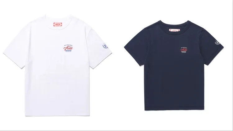AECA 10th ANNIVERSARY LOGO T，各1380元。品牌提供