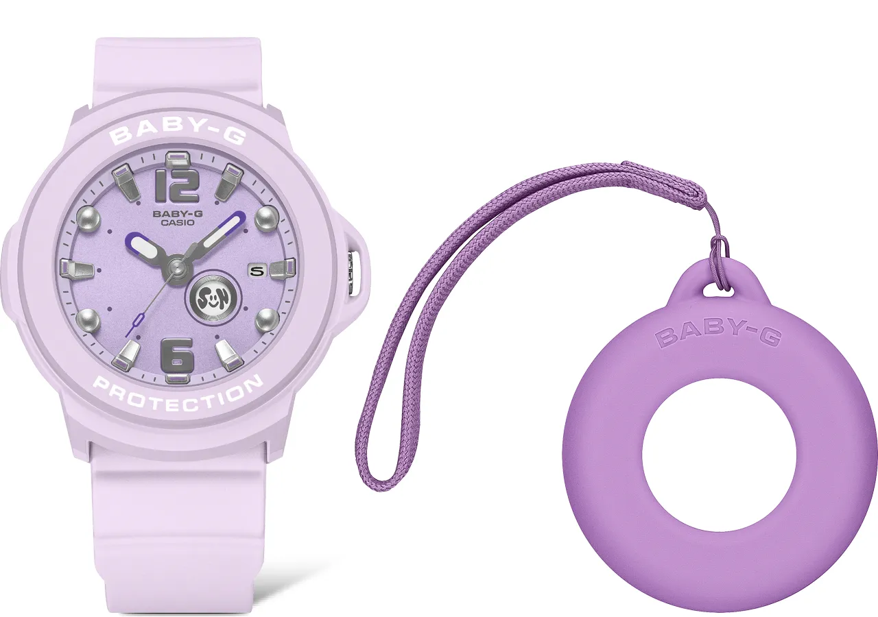 BABY-G BGA-15K-6A腕錶，2600元。品牌提供