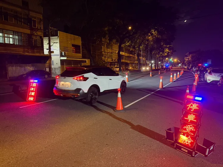 彰化警分局即起展開毒酒駕大執法。民眾提供