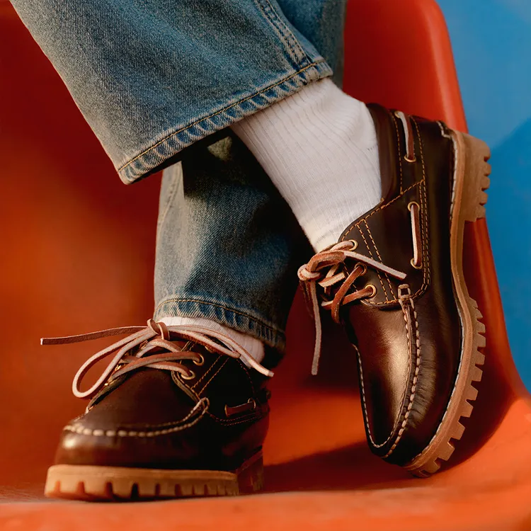 Timberland經典帆船鞋系列起源於航海文化。品牌提供