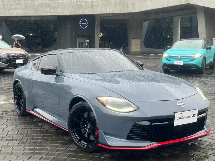 Fairlady Z Nismo現身活動現場，象徵NISSAN持續保留品牌性能與熱血跑車文化的重要精神核心。周奕豪攝