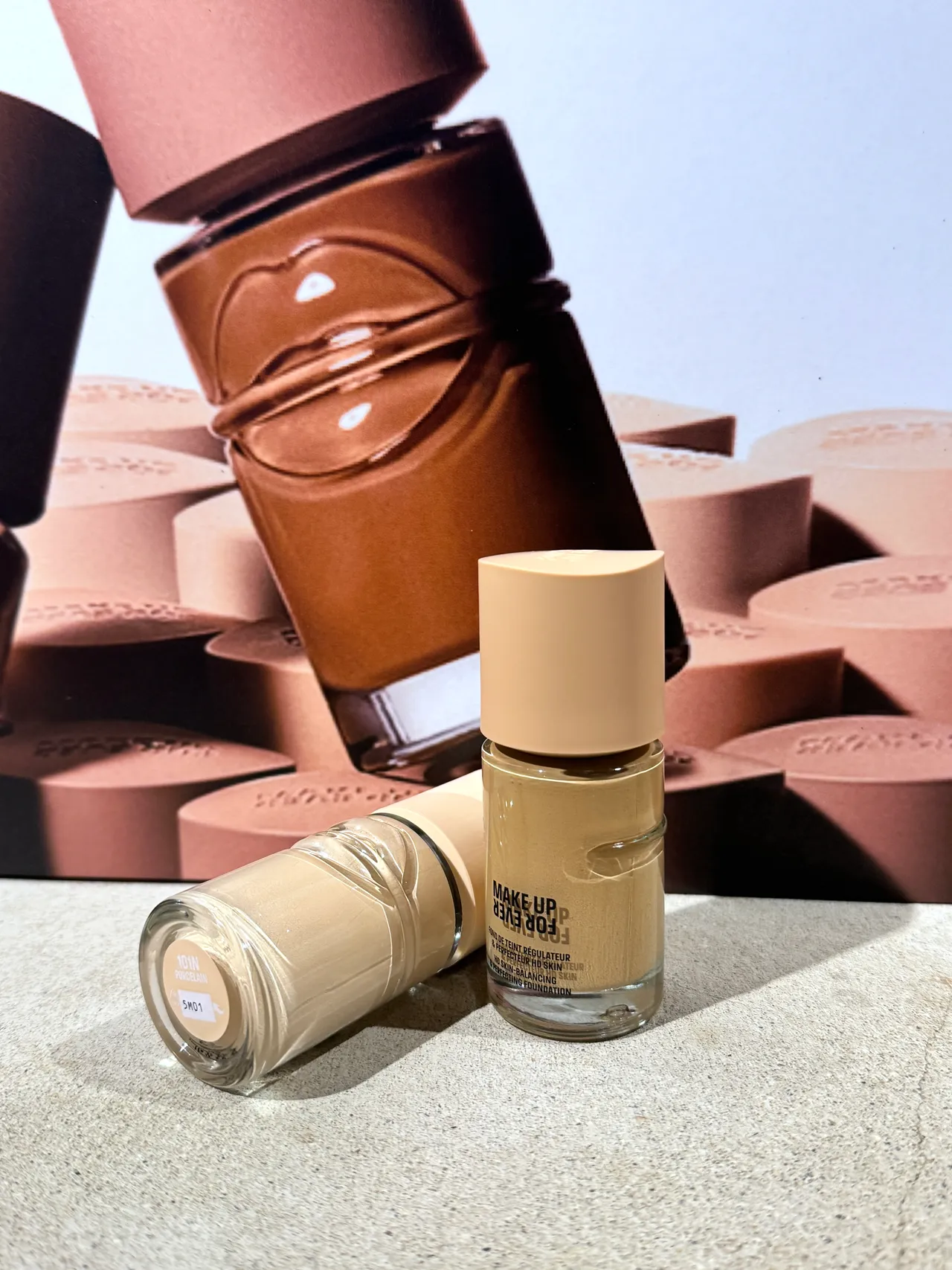 MAKE UP FOR EVER粉無痕平衡肌底粉底液，30ml／1760元。張家玲攝