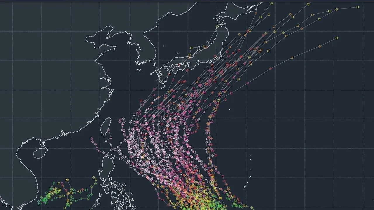 「月底會有颱風活躍！」預估路徑曝光　可能離台灣較近