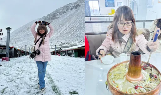 西藏珠峰太美…網紅作家衝了　「戴氧氣管吃火鍋」畫面曝光