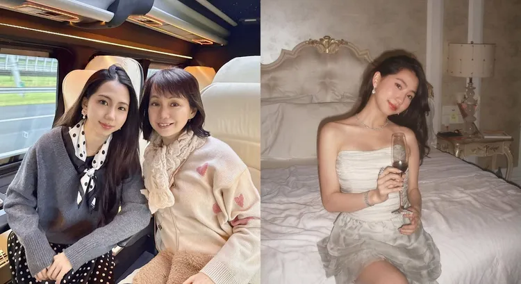 蔡幸娟女兒Amanda近期在Threads爆紅。翻攝蔡幸娟臉書、Amanda IG