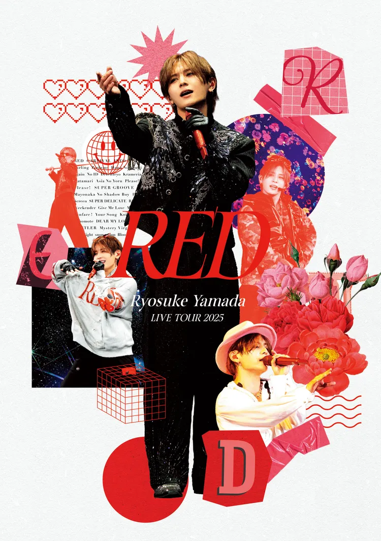 《山田涼介 2025巡迴演唱會 RED》台壓普通版。愛貝克思提供