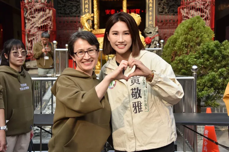 黃敬雅二度參選，將更全面、更紮實地強化「陸戰」的力道。翻攝畫面