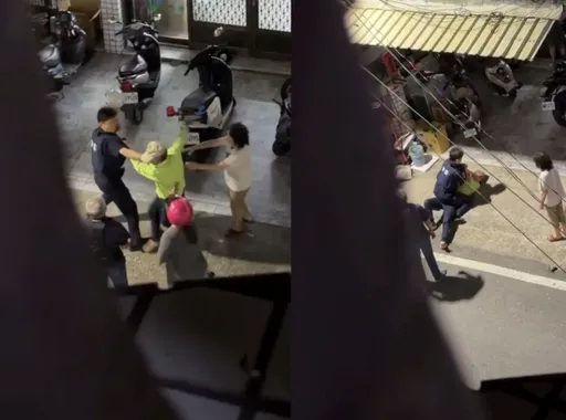 查違規追到家...台南員警安全帽狠砸壓制8旬翁　爭議行為不只一樁