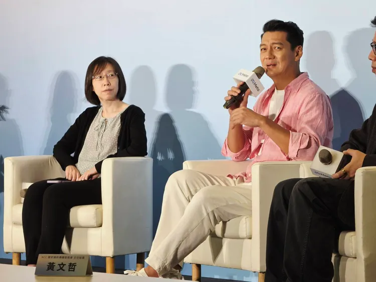 聶雲大方分享與孩子的互動以及如何掌握數位自由的界線。趙筱文攝
