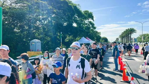 從觀音寺走向新林口！　3千人祈福健走見證A3道路新進度