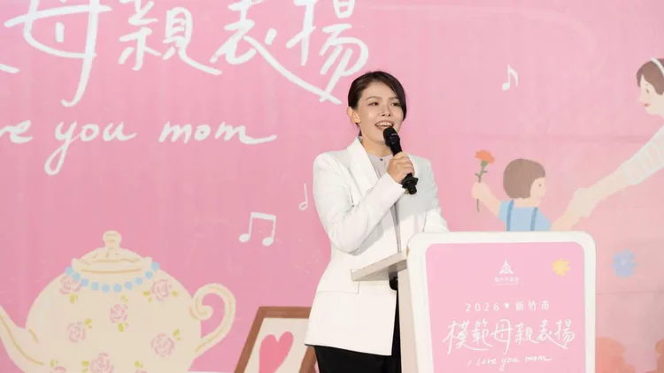 高虹安致詞。新竹市府提供