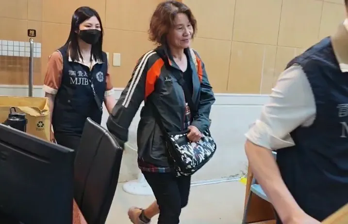 警政署公關室專員林劼緯的母親張美華。讀者提供