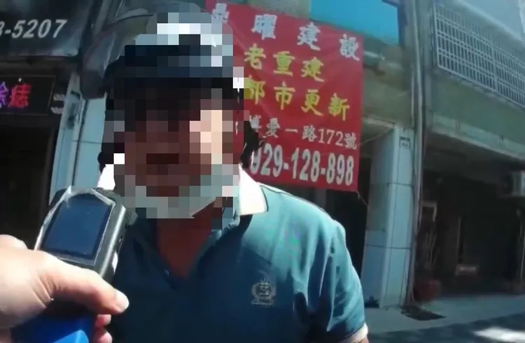 蔡男雖酒測值為0，全案仍依妨害公務、傷害罪嫌移送高雄地檢署偵辦。翻攝畫面