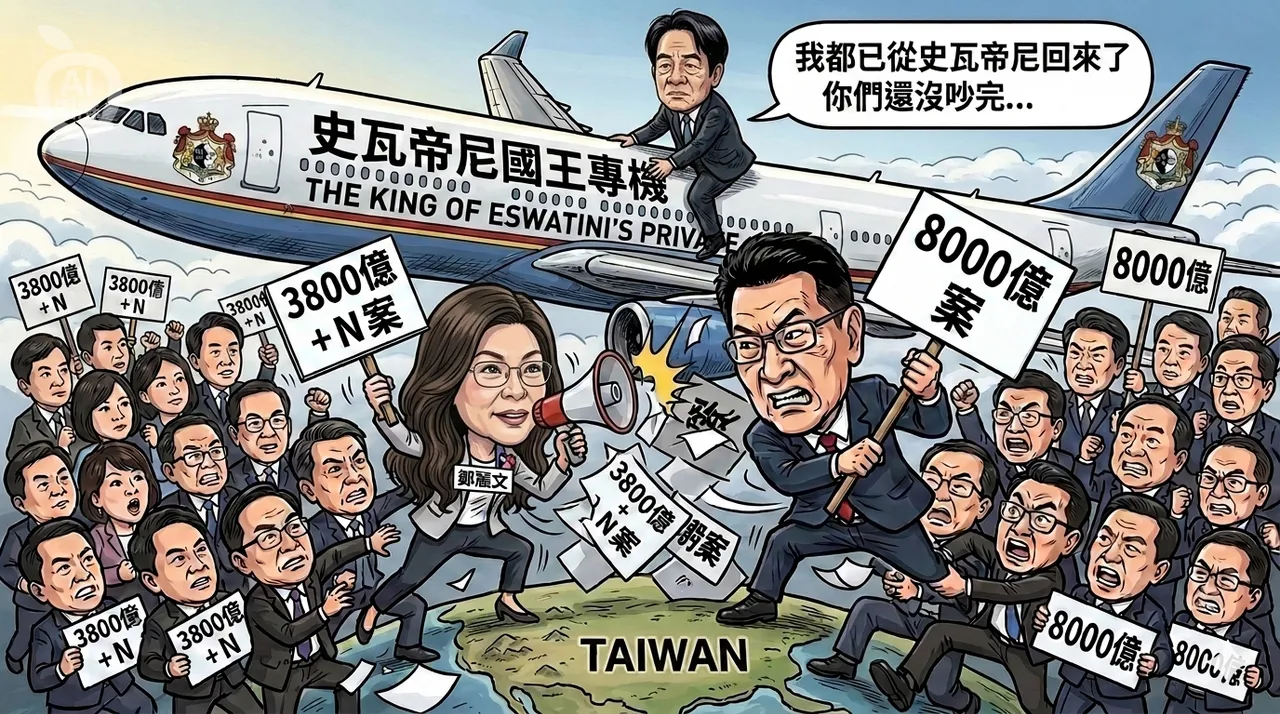 藍營地面內鬥　賴清德高空過關