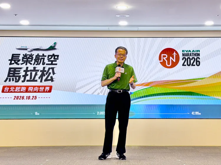 長榮航空總經理孫嘉明。莊偉祺攝