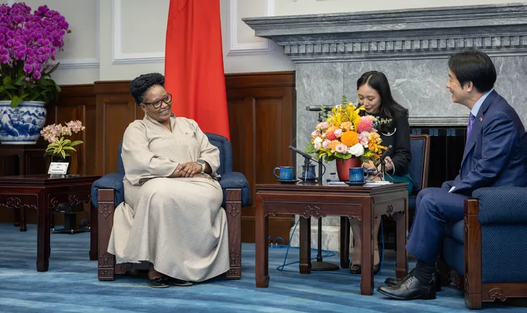 賴清德接見史瓦帝尼王國札杜莉副總理。總統府提供