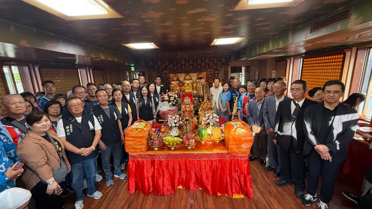 東京媽祖廟從北港朝天宮分靈將近40年，這次東度特別前往。北港朝天宮提供
