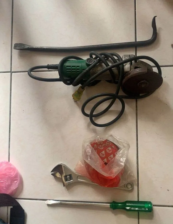 犯案工具。大園警分局提供