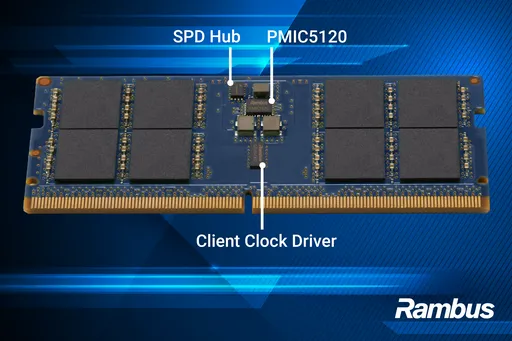 Rambus推DDR5 9600用戶端晶片組　搶AI PC高速傳輸商機