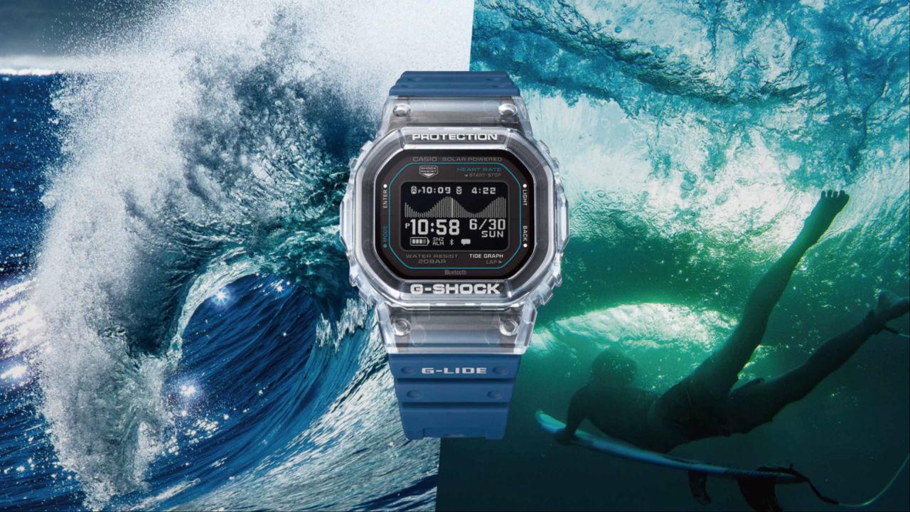 本周新錶|G-SHOCK端碳纖維衝浪錶 血氧濃度、潮汐圖一次掌握