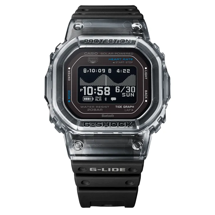 G-SHOCK衝浪生活腕錶GBX-H5600-1，9500元。品牌提供