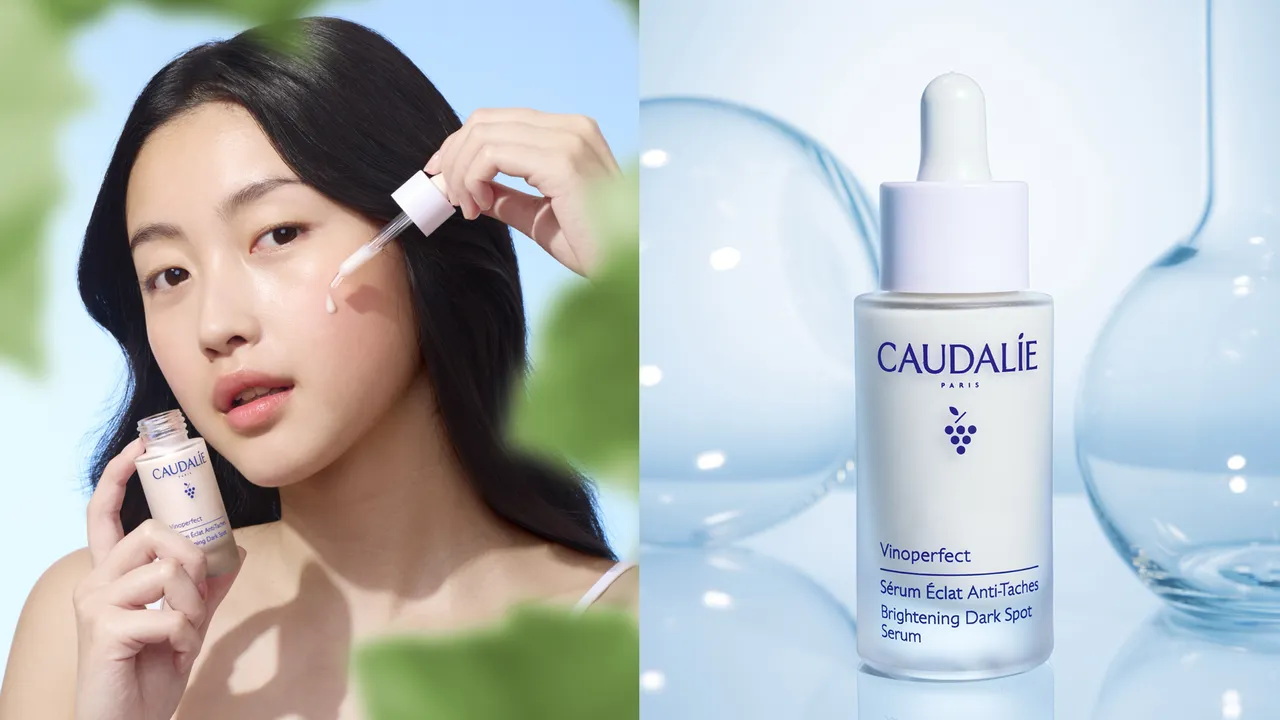 Caudalie葡萄蔓極緻亮白精華在全球熱賣。品牌提供