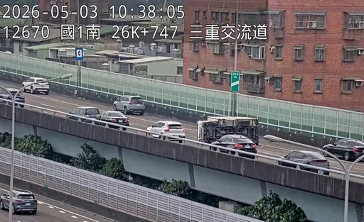 勞動節收假車潮湧現！國5北返最塞　國1連環事故回堵6公里